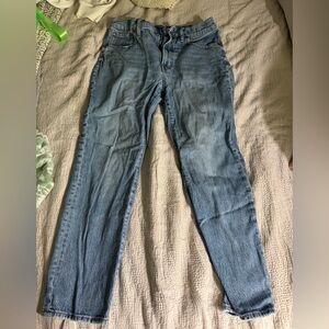 Madewell Women's Straight Leg Blue Jeans